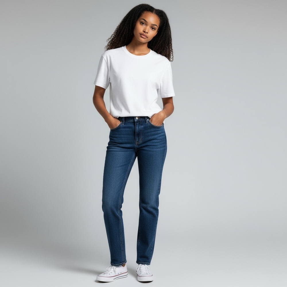 Old Navy Mid Rise Skinny Rock Star Super Skinny Jeans